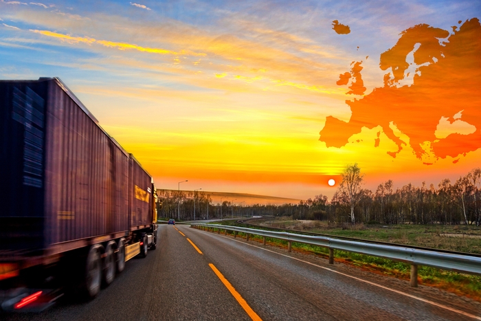 Volatility in Europe's trucking markets is expected as the pace of recovery varies across the continent. Photo credit: Shutterstock