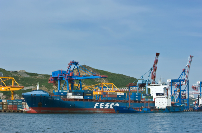 DP World said it would invest $350 million in the Vladivostok seaport (Pictured). Photo Credit: Shutterstock.com