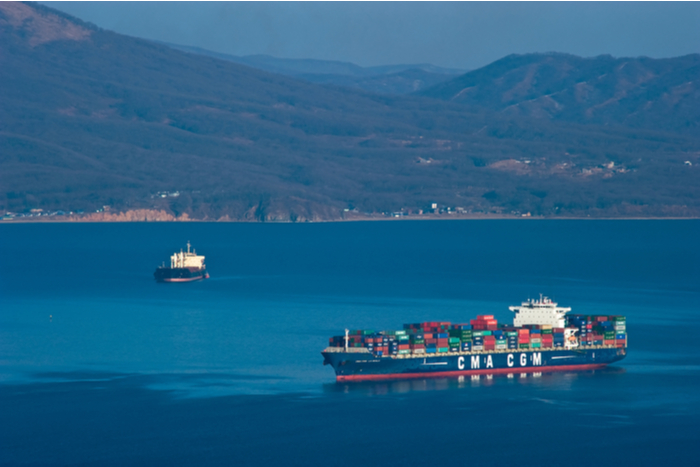 CMA CGM will receive a .14 billion state-guaranteed loan that will free up cash for the debt-strapped carrier. Photo credit: Shutterstock