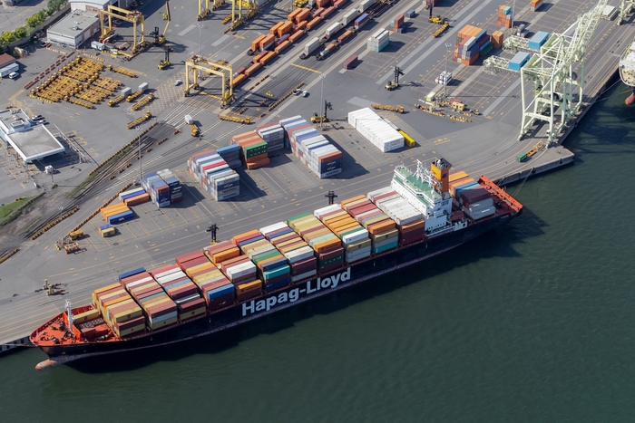 Hapag-Lloyd has increased its low-sulfur fuel surcharge following the soaring bunker prices of early January. Photo credit: Shutterstock