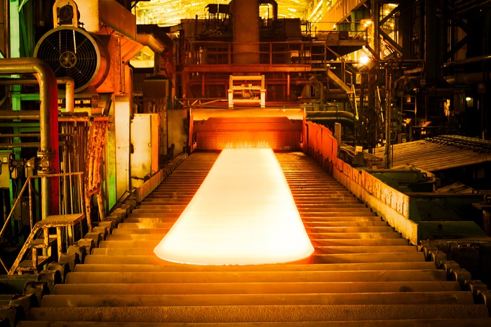Quotas can freeze imports in their tracks. Once the quota is hit, even goods already purchased and on the water cannot be accessed once they arrive in the United States. Photo credit: Shutterstock.com. A steel mill.
