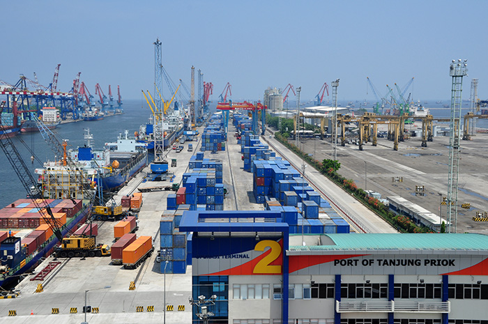 Shippers regularly complain of congestion at Tanjung Priok.