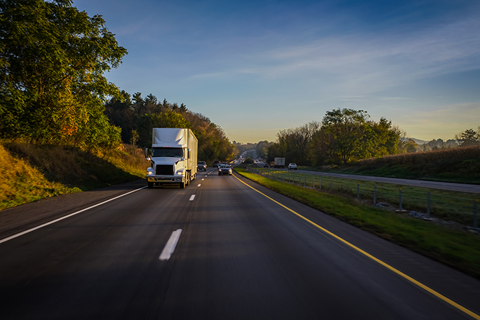 Between the electronic logging device mandate and development of autonomous trucks, a brave new world lies just off the exit. Photo credit: Shutterstock