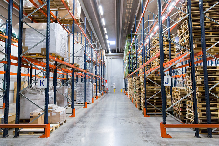 Warehousing and other logistics facilities such as that pictured could soon be popping up in the immediate vicinity of India's 12 major public ports.