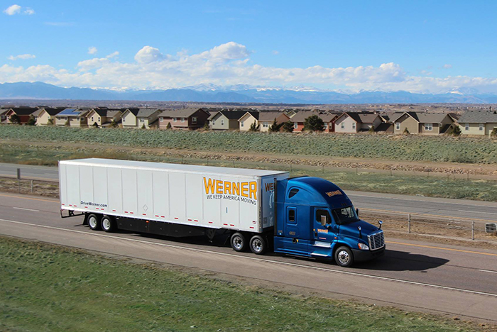 werner enterprises enters last mile logistics market joc com werner enterprises trucks