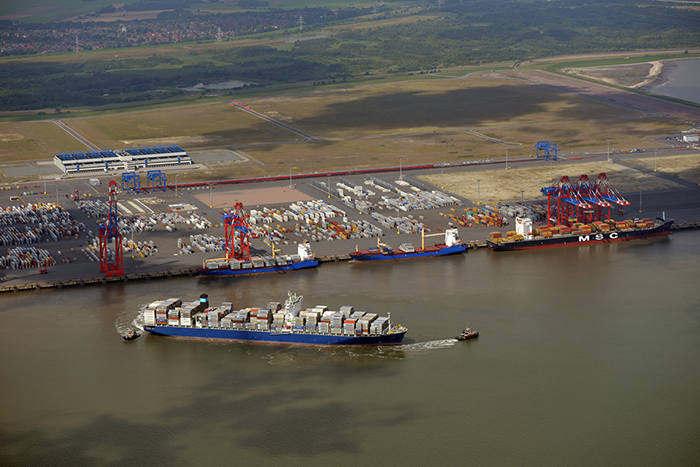 Traffic at Wilhelmshaven has surged after getting off to a slow start in the years after its commissioning.