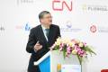 Haimin Wang, executive vice president of China Cosco Shipping Corp., addressed the TPM Asia Conference in his keynote address. Photo credit: JOC.