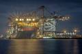 Westbound trans-Atlantic trade rose 10 percent in the first five months of 2021, while eastbound volumes ticked up 2.6 percent. Photo credit: Shutterstock.com.