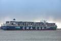 With 12 LNG-powered ships already on water, CMA CGM plans to deploy a total of 32 such vessels by 2022. Photo credit: CMA CGM.