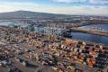 Automation allows terminals such as Pier 400 in Los Angeles (pictured) to increase capacity without expanding their physical footprint. Photo credit: Port of Los Angeles.