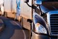 For shippers, more trucks and lower utilization is a good thing because it’s easier to find capacity. Photo credit: Shutterstock.com. Trucks travel in the United States.