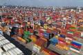 Three ocean carriers will temporarily call Charleston instead of Savannah, which may cause the number of anchored vessels outside the Georgia port to decline slightly in the next six weeks, according to the Georgia Ports Authority. Photo credit: GPA.