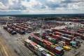 The Port of Savannah not only set a new record for volume in August, but also increased intermodal rail traffic 1 percent year over year, including a 8 percent rise in imports to Memphis and 25 percent rise of exports from Memphis on rail. Photo credit: Ari Ashe.