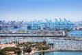 Los Angeles-Long Beach will look to cooperate in five areas: cargo transfer predictability, digital connectivity, cybersecurity, establishing productivity metrics, and workforce development. Photo credit: Shutterstock.com.