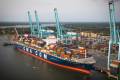 Dredging on the western part of the Thimble Shoal Channel will begin in January 2020, one of the first steps in a larger project to deepen the Elizabeth River into Virginia's main container terminals. Photo credit: Port of Virginia.