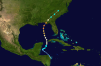 Hurricane Michael track.