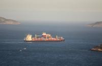 The Temer administrationâs deal to end the truckersâ strike included minimum freight rates that some shippers argue favored truckers too much. (Above: A container ship in Guanabara Bay, Brazil.) Photo credit: Shutterstock.com. A container ship in Brazil.