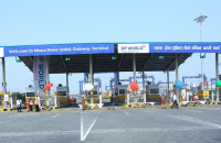 The Optical Character Recognition gate technology used at the DP World Nhava Sheva Terminal is a first for Indian ports. Photo credit: DP World Subcontinent. DP World Nhava Sheva Terminal.