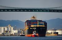 The uptrend in US imports, in line with the US/global expansions, continued in June, but shippers remain cautious, and there are objective, geopolitical reasons wh y they are not celebrating. Photo credit: Shutterstock.com. Port of Los Angeles.