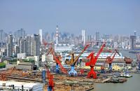 The Port of Shanghai. 