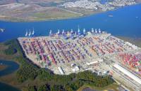 East and Gulf coast ports and their inland supply chains have struggled to handle double-digit volume growth in the first eight months of the year. Photo credit: Shutterstock.com.