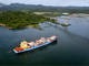 Maersk vessel in Panama Canal