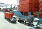 Moving containers.