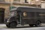 A UPS truck in San Francisco, California, United States.