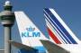 tails of KLM, Air France aircraft