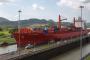 Hamburg Sud container ship transiting Panama Canal