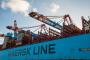 Maersk Line posted a $541 million profit in 2017. Photo credit: Shutterstock. Maersk vessel