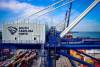 Laden imports into Charleston rose 14.2 percent in May compared with a year ago, and were up 23 percent through the first five months of the year. Photo credit: English Purcell/South Carolina Ports Authority.