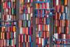 Thousands of empty containers are lingering throughout the NY-NJ port region due to its being the first call port of many vessel services. Photo credit: Shutterstock.com.