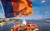 Hapag-Lloyd's first-half volume of 6 million TEU was unchanged, but rate levels increased dramatically through the period. Photo credit: Hapag-Lloyd