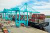 One of Jaxport’s main container terminals will still be limited to Panamax ship calls only, but demand for that capacity is still strong. Photo credit: Jacksonville Port Authority.