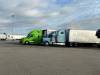Knight-Swift sees small truckload carriers exiting the market, but companies continue to enter trucking as well, adding to the uncertainty facing shippers. Photo credit: William B. Cassidy.