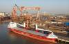 dship Carrier’s new F-500 type, 12,385 dwt vessel Charlie was launched in early 2022. Credit: dship Carriers