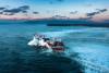 Rough weather in winter 2020-2021 contributed to the loss of 2,900 containers at sea. Photo credit: Shutterstock.com