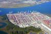East and Gulf coast ports and their inland supply chains have struggled to handle double-digit volume growth in the first eight months of the year. Photo credit: Shutterstock.com.