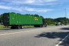 Non-asset intermodal providers use “EMP” 53-foot containers to move goods in North America, but now Canadian Pacific will need a new way to lure these customers if it acquires Kansas City Southern. Photo credit: Ari Ashe/JOC.com.